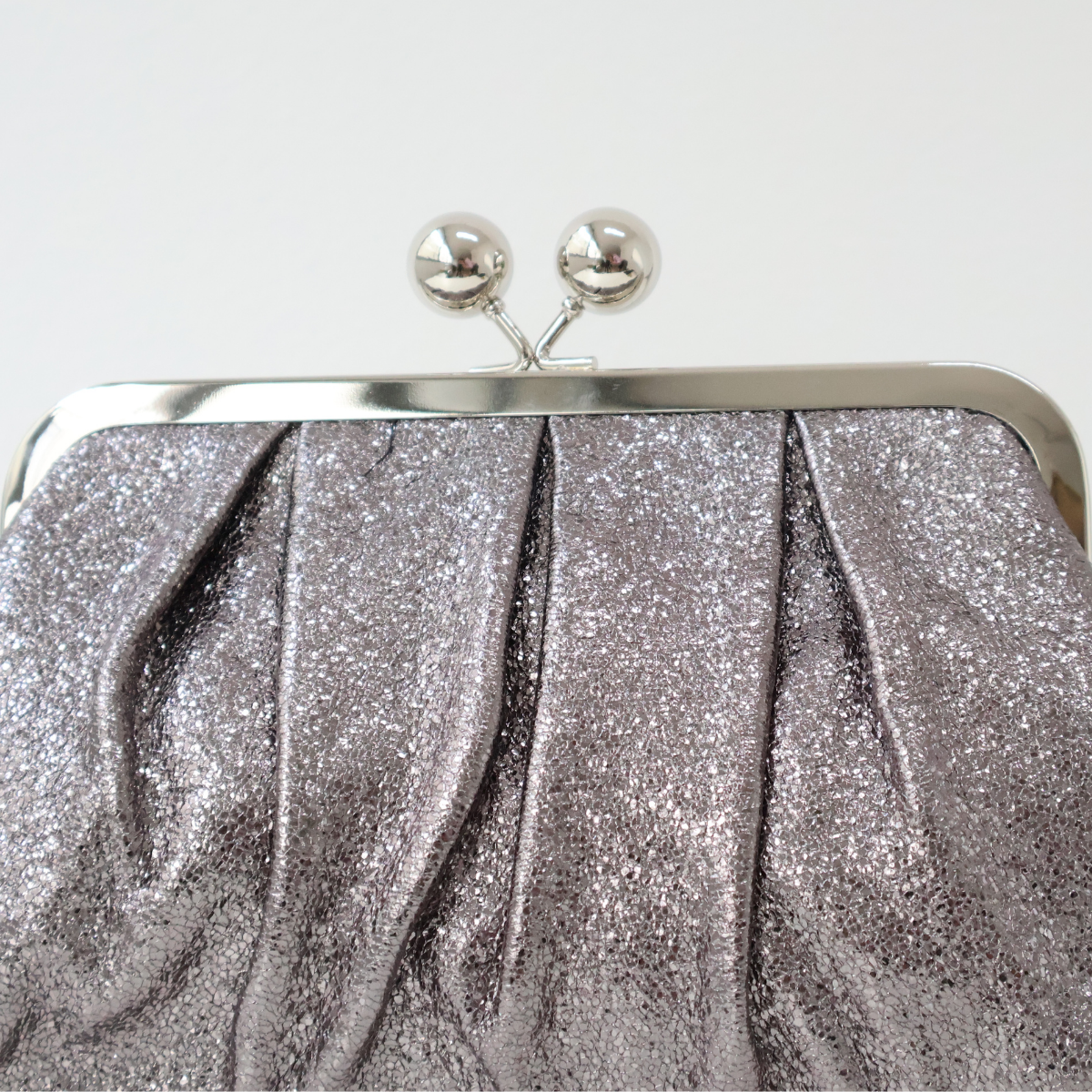 Bolsa Pouch Festa Clutch Prata Envelhecido