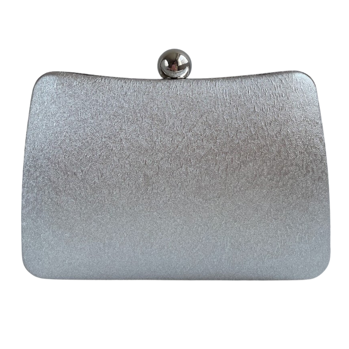Bolsa de Festa Clutch Brilho Prata