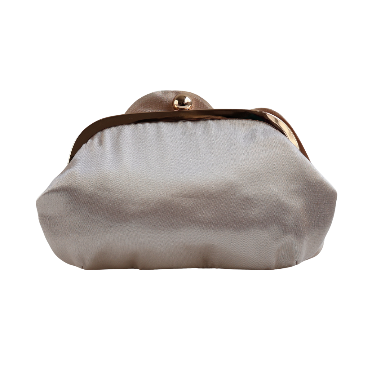 Bolsa Festa Clutch Flor Bege