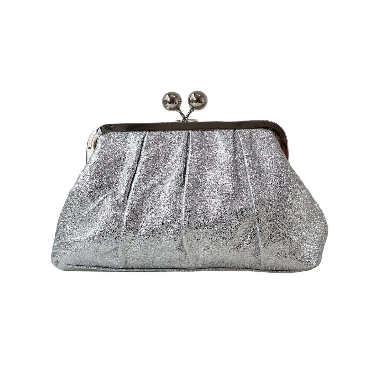 Bolsa Pouch Festa Clutch Prata