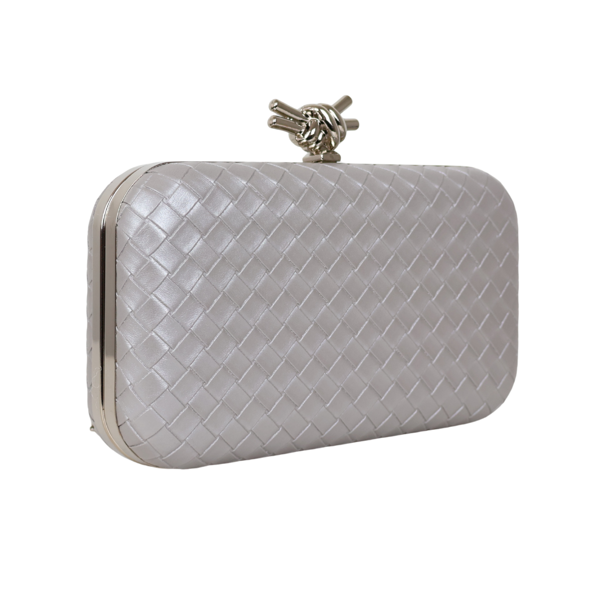 Bolsa Clutch Festa Tressê Prata