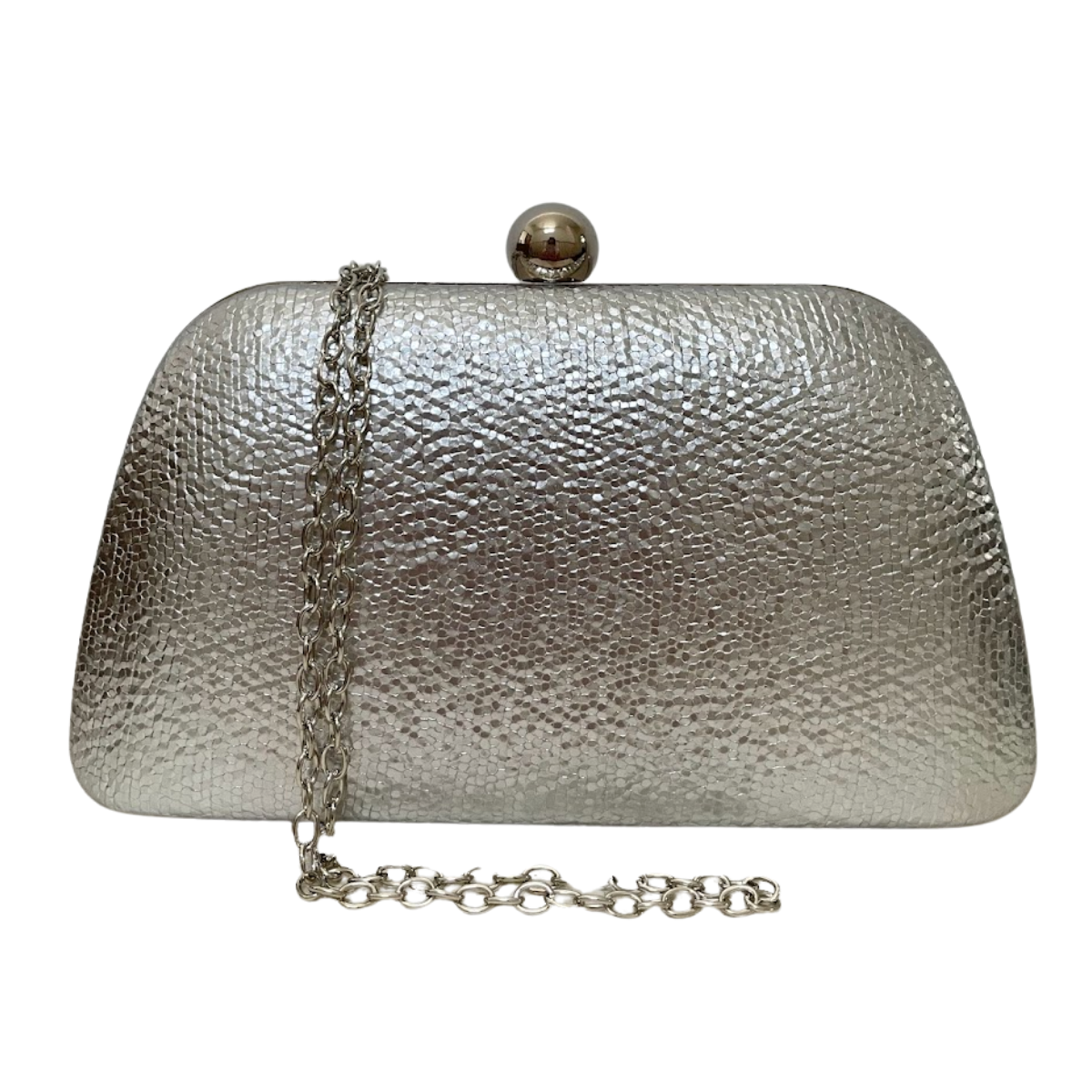 Bolsa de Festa Clutch Prateada