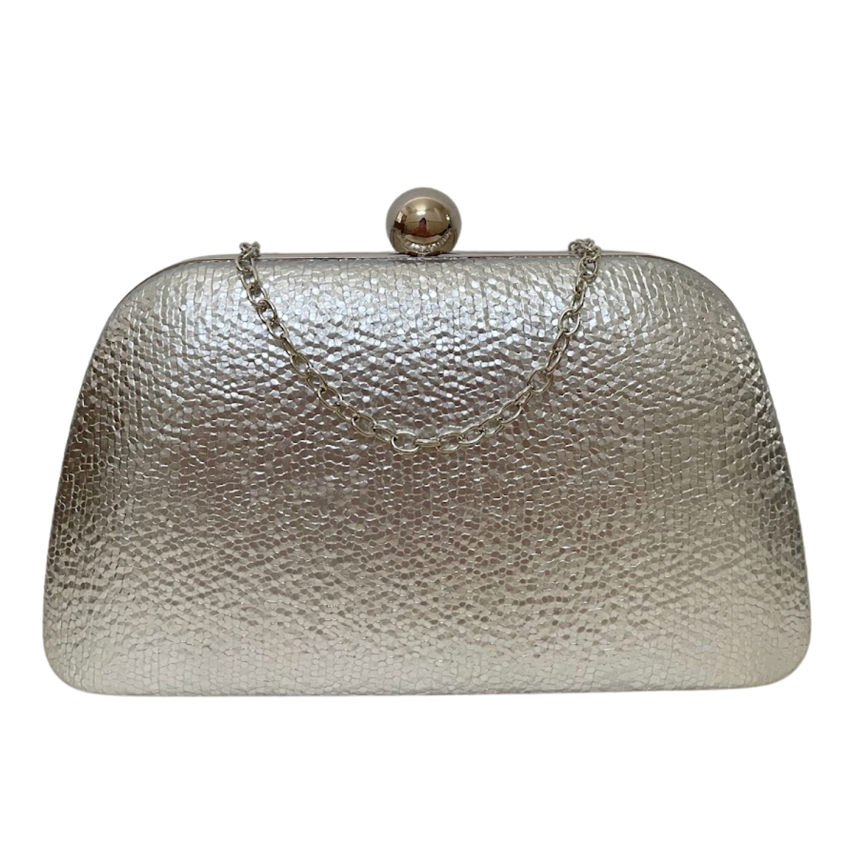 Bolsa de Festa Clutch Prateada