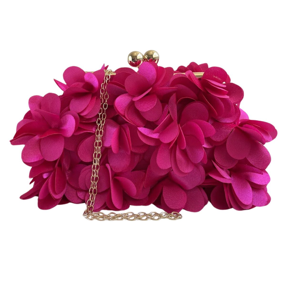 Bolsa Festa Clutch Flores Rosa Pink