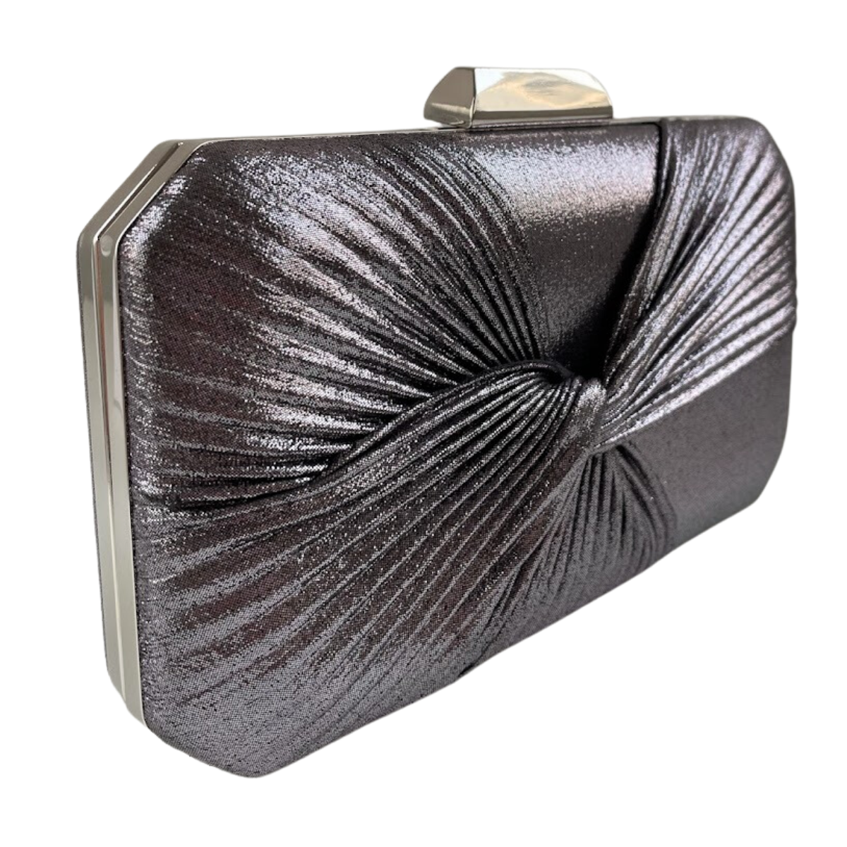 Bolsa de Festa Clutch Prata Envelhecido - ReUse