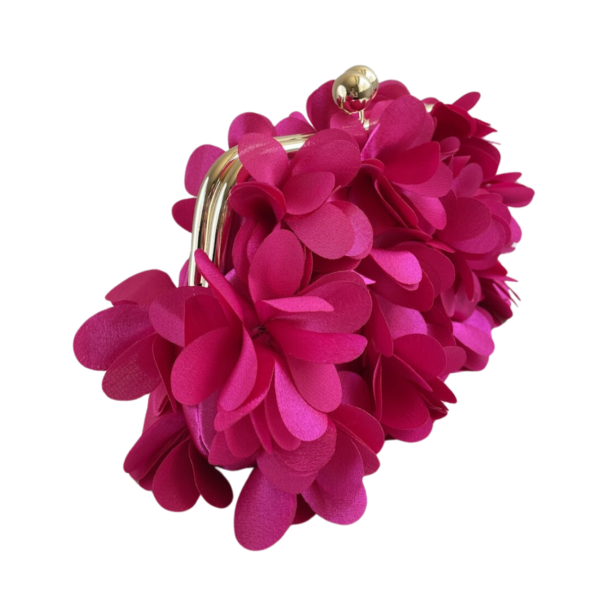 Bolsa Festa Clutch Flores Rosa Pink