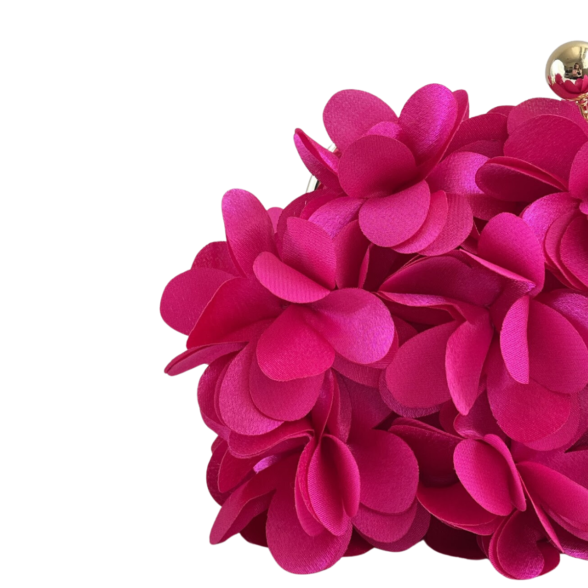 Bolsa Festa Clutch Flores Rosa Pink