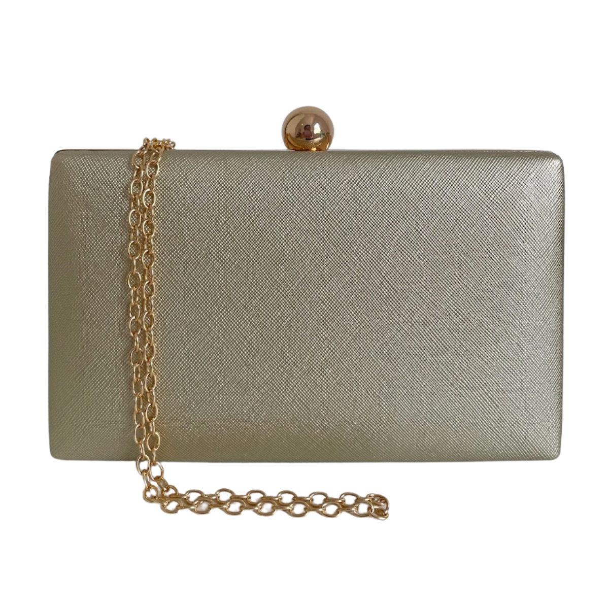 Bolsa de Festa Clutch Dourada - ReUse