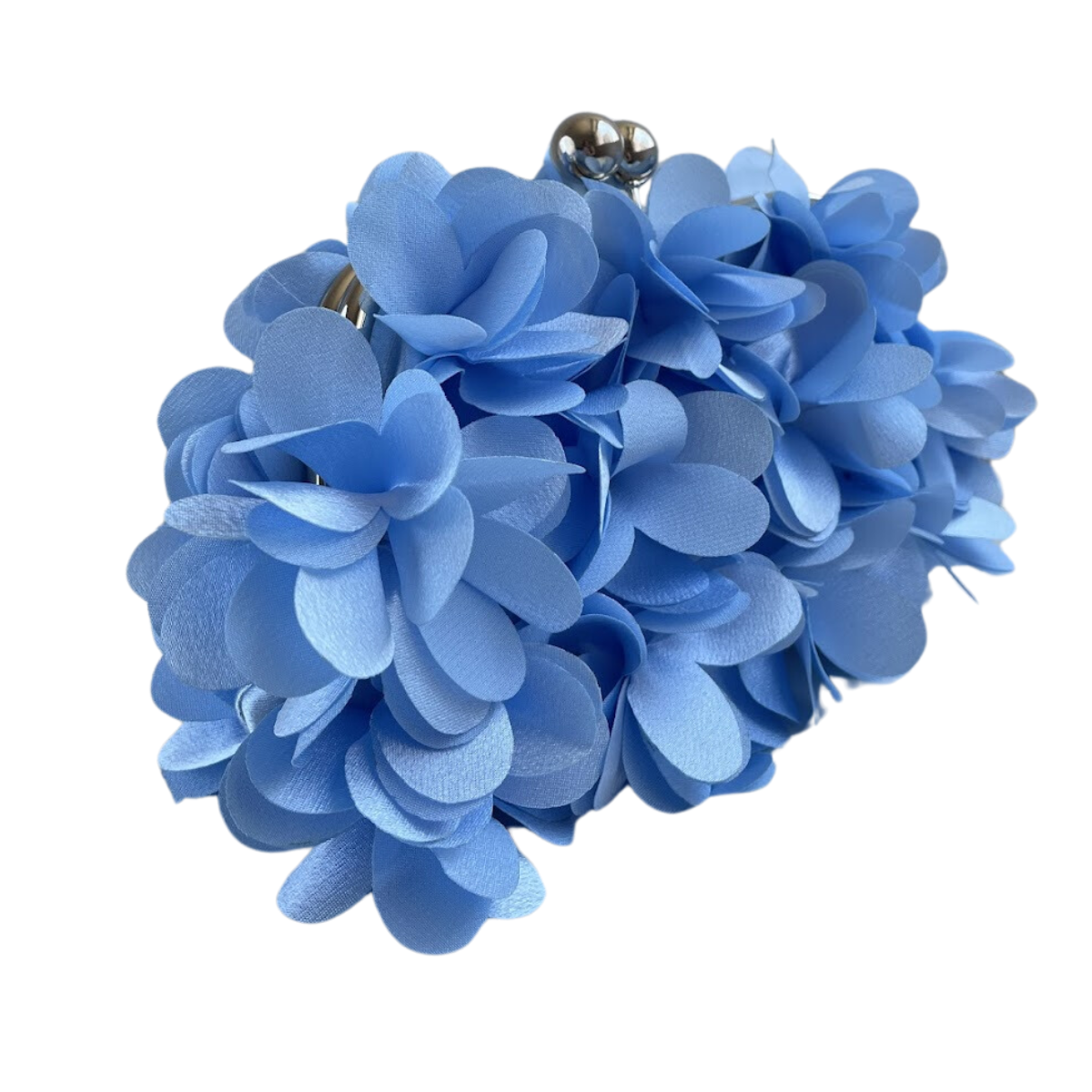 Bolsa Festa Clutch Flores Azul Serenity