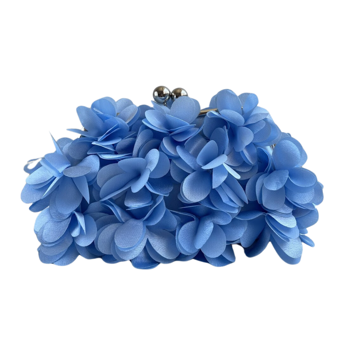 Bolsa Festa Clutch Flores Azul Serenity