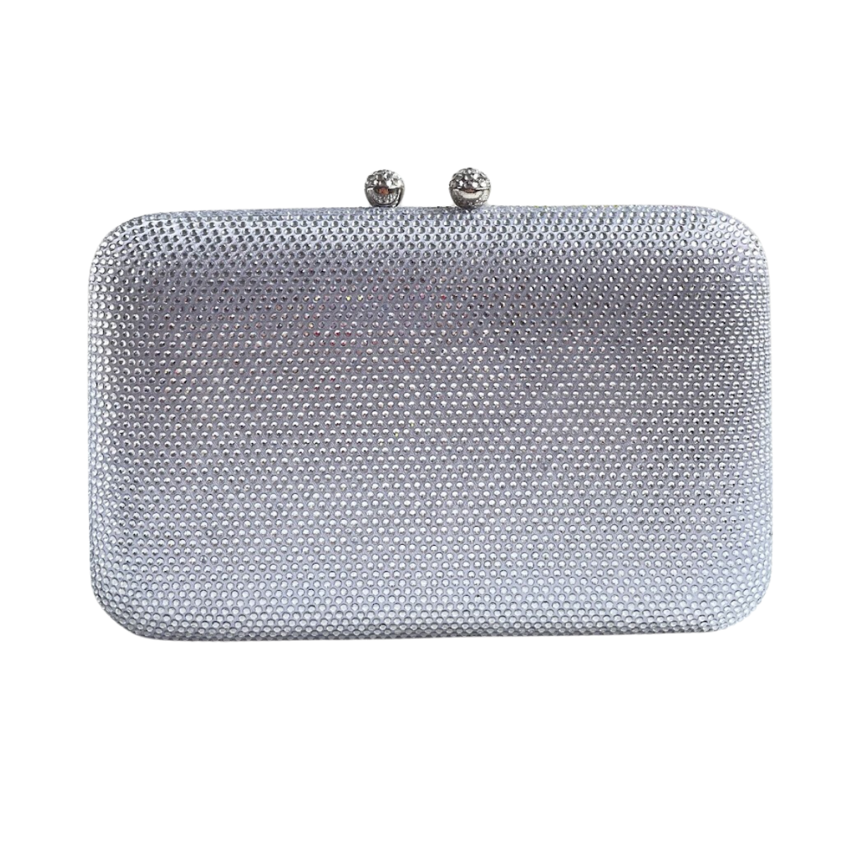 Bolsa de Festa Clutch Pedraria Prata Toucan