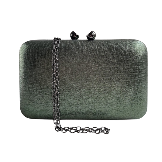 Bolsa Festa Clutch Verde Metalizado
