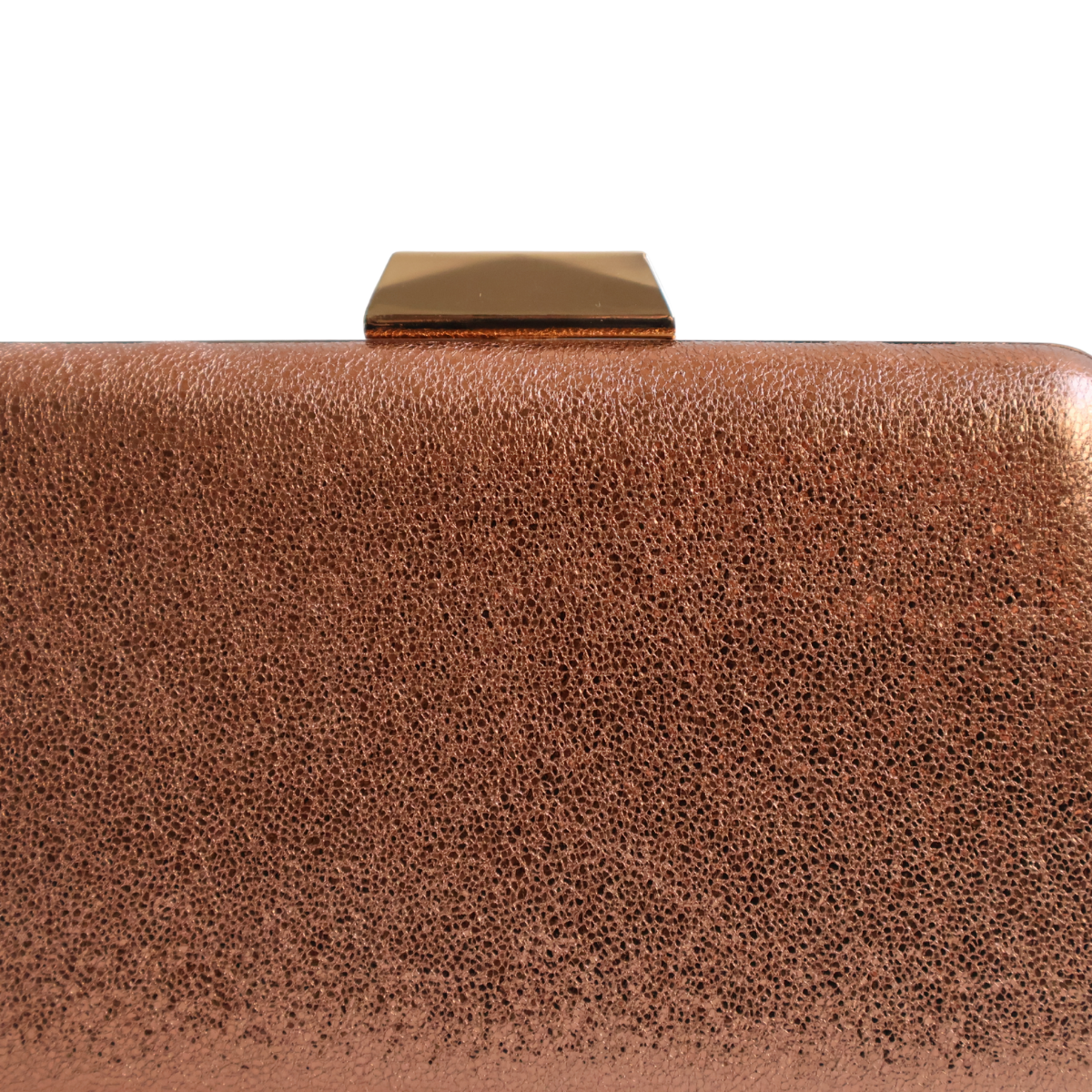 Bolsa Clutch Festa Marrom Cobre