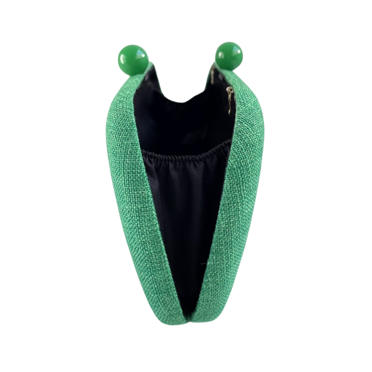 Bolsa de Festa Clutch Linho Verde
