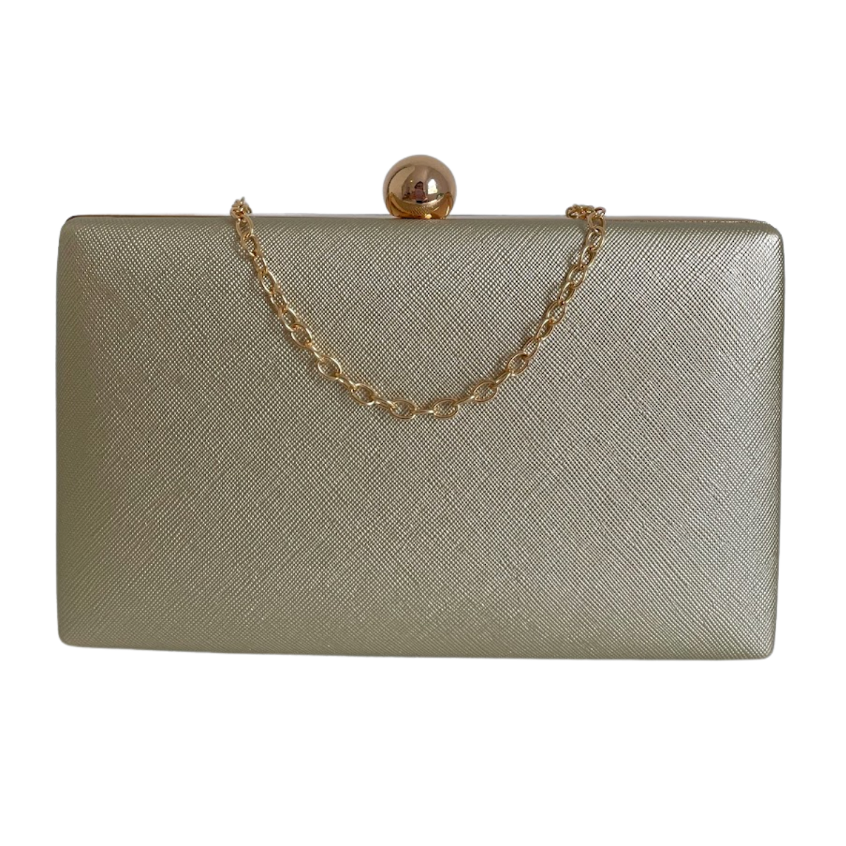 Bolsa de Festa Clutch Dourada - ReUse