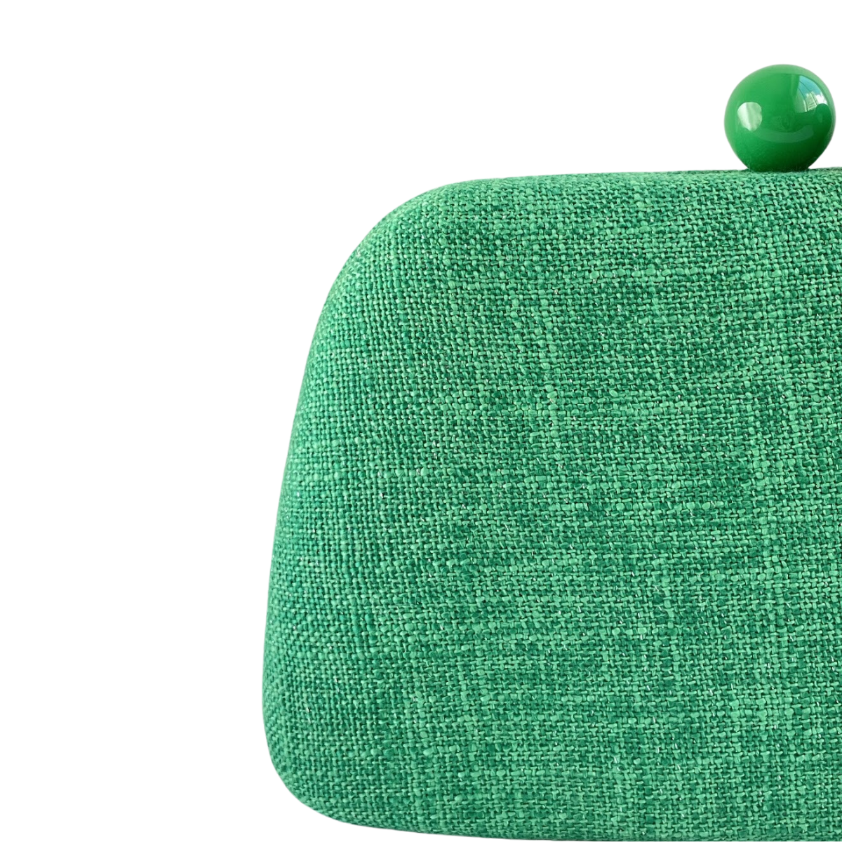 Bolsa de Festa Clutch Linho Verde