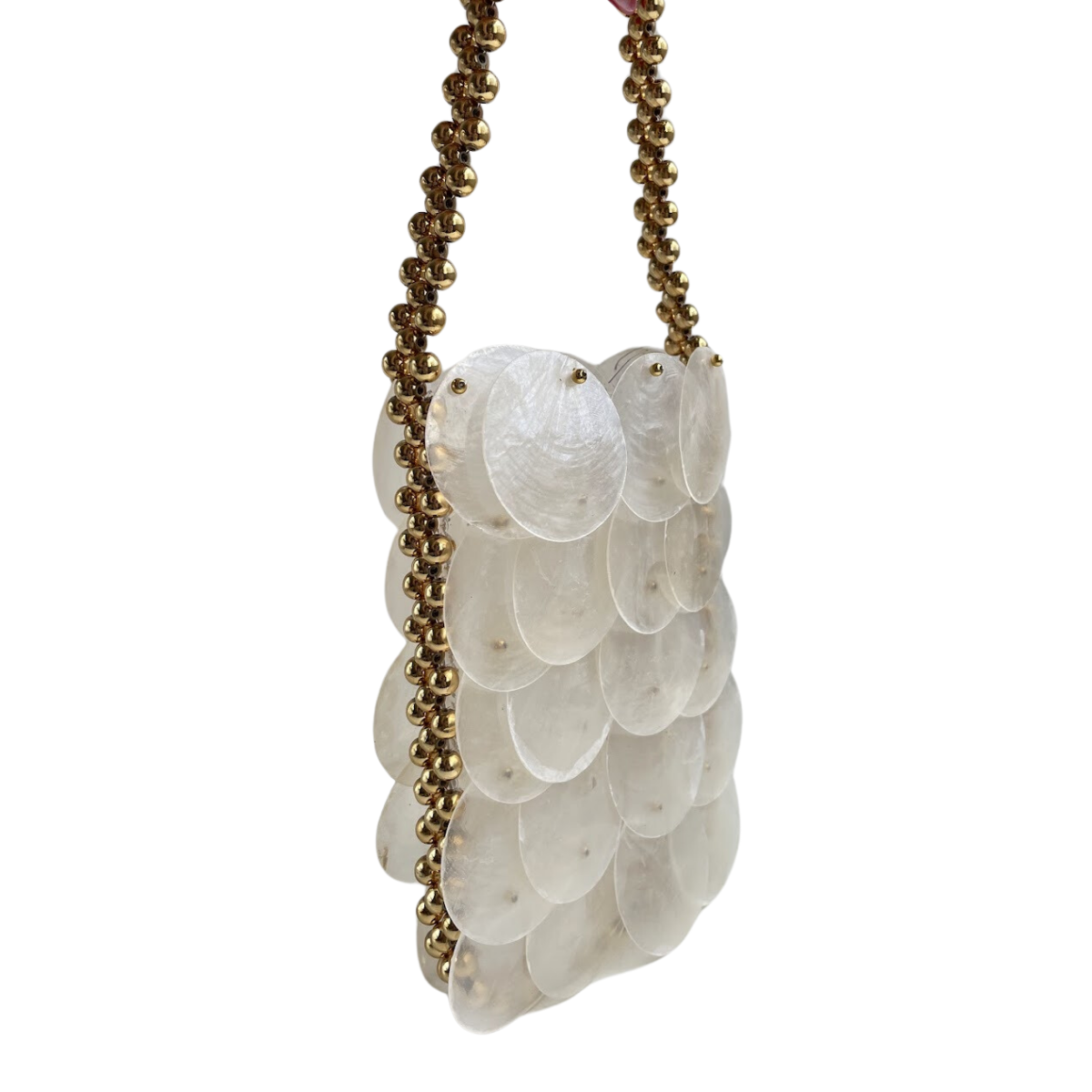 Bolsa de Mão de Festa Escamas Peroladas - ReUse