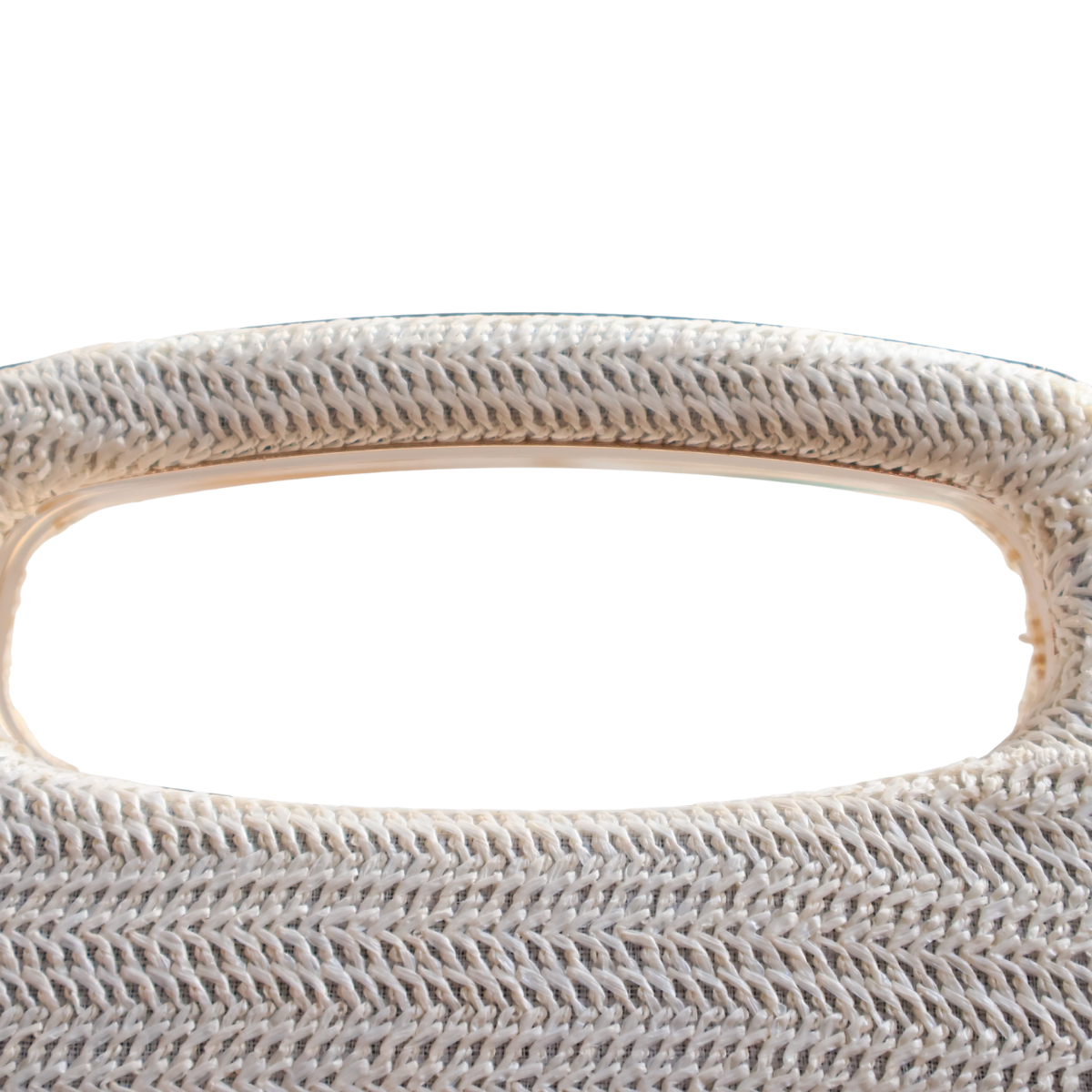 Bolsa de Mão Clutch Festa Palha Off White