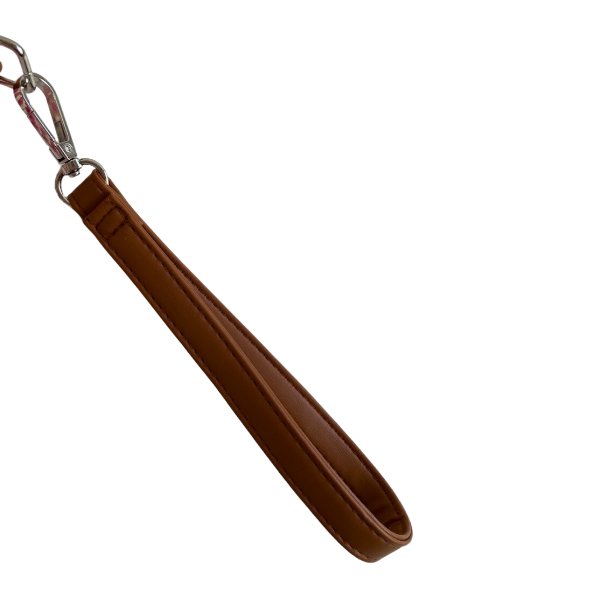 Bolsa Carteira Envelope de Palha Rosa