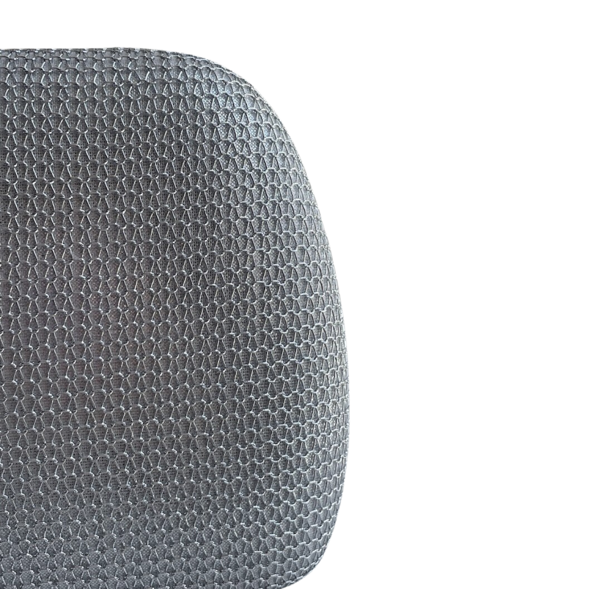 Bolsa Festa Clutch Malha Metalizada Prata