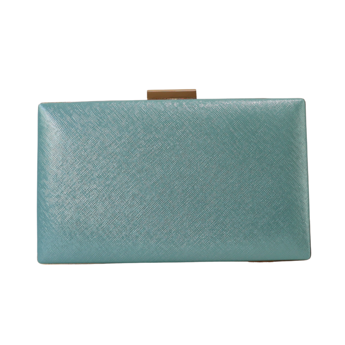 Bolsa de Festa Clutch Azul Turquesa