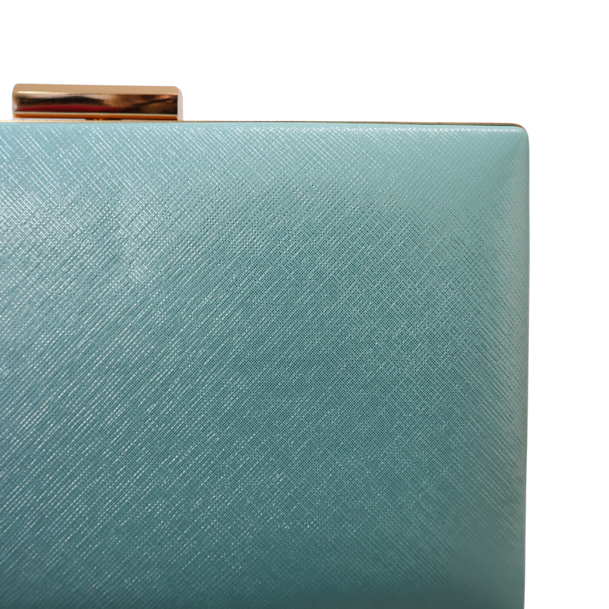 Bolsa de Festa Clutch Azul Turquesa