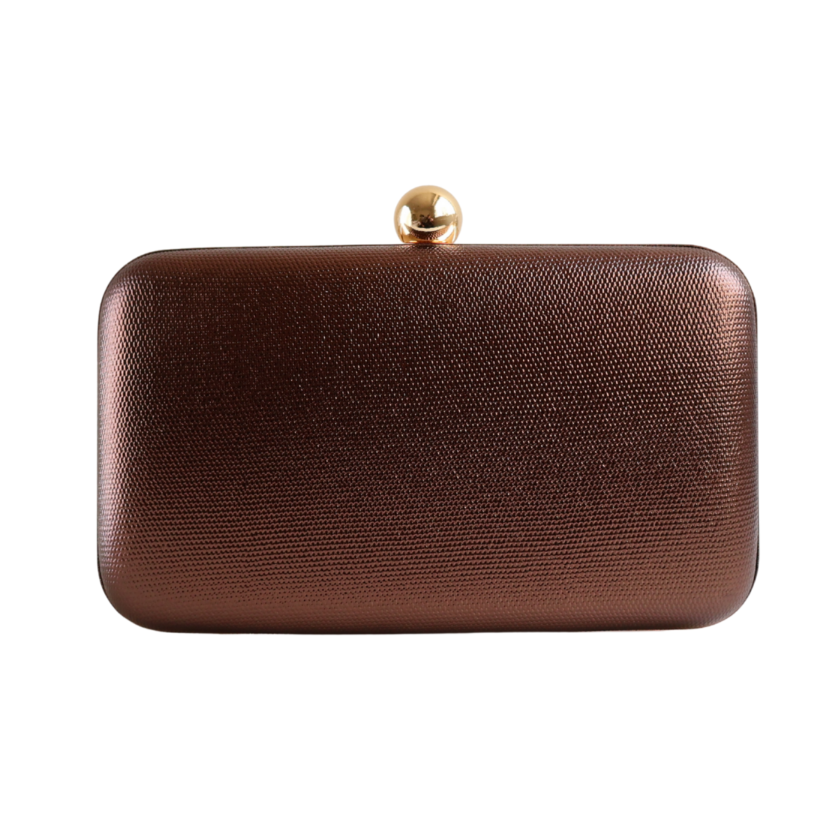 Bolsa Clutch Festa Marrom