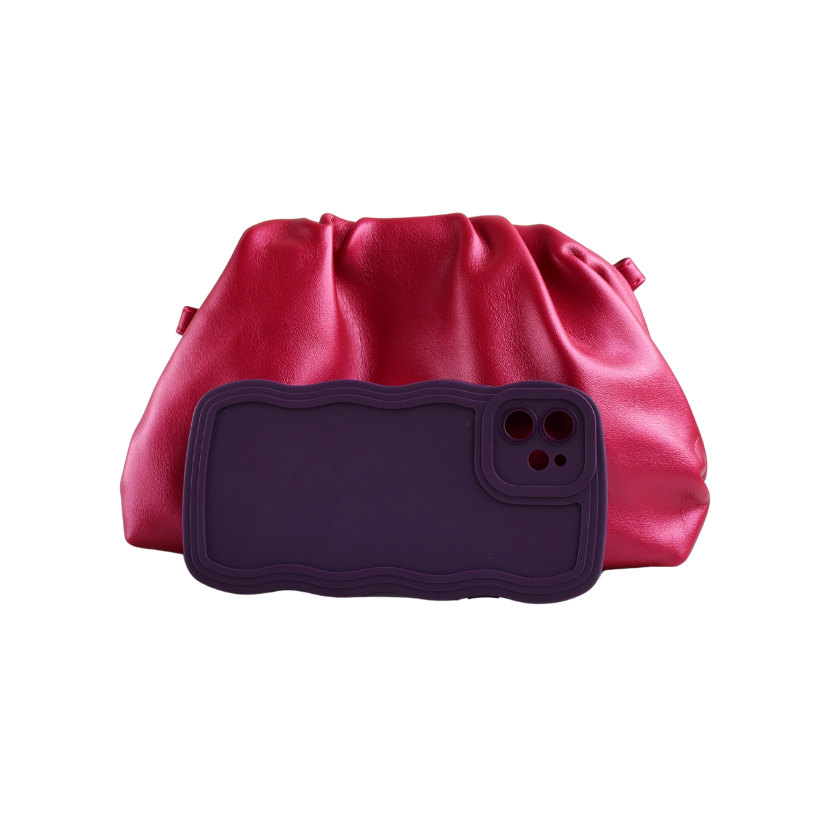 Bolsa Festa Pouch Courvin Rosa Pink