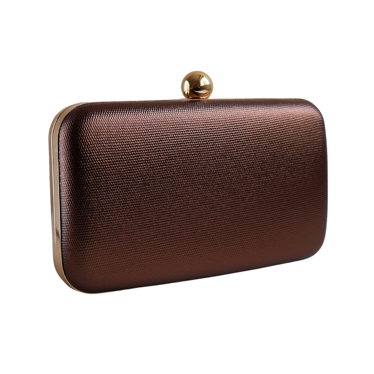 Bolsa Clutch Festa Marrom