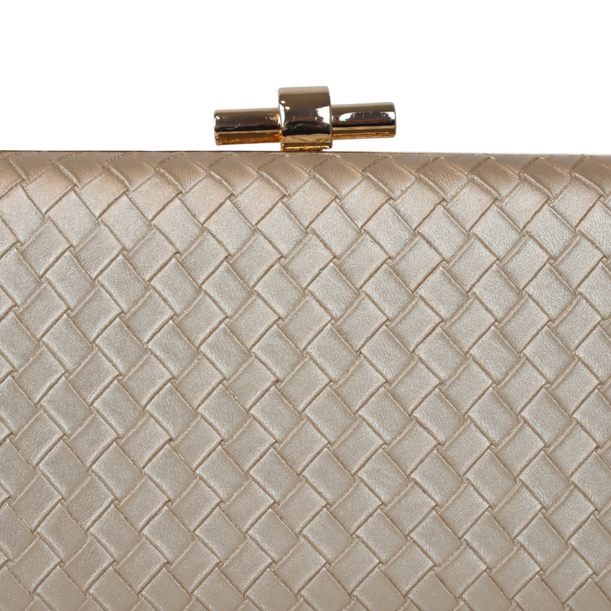 Bolsa Clutch Festa Tramas Dourada