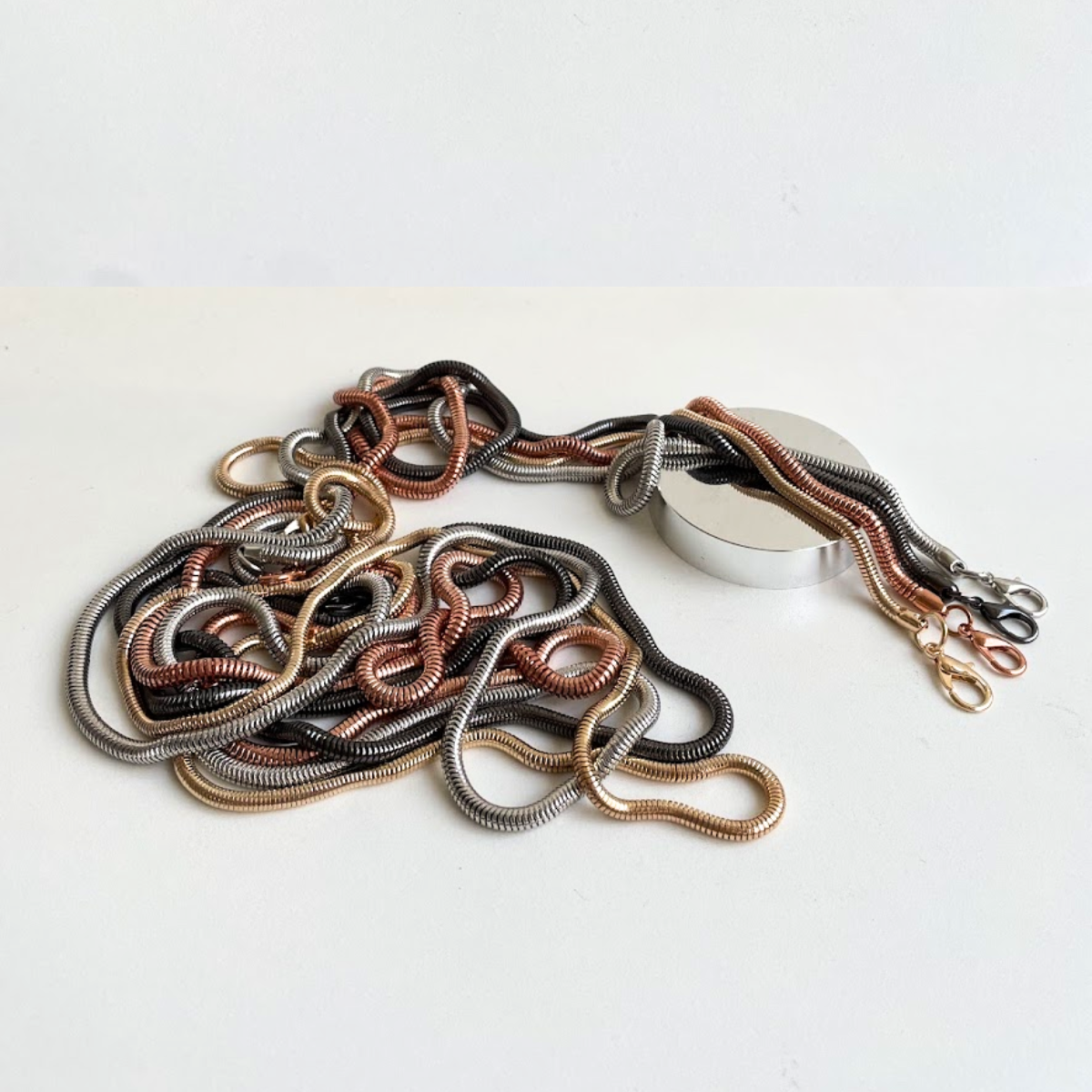 Alça Transversal Aço - Metal Prateado