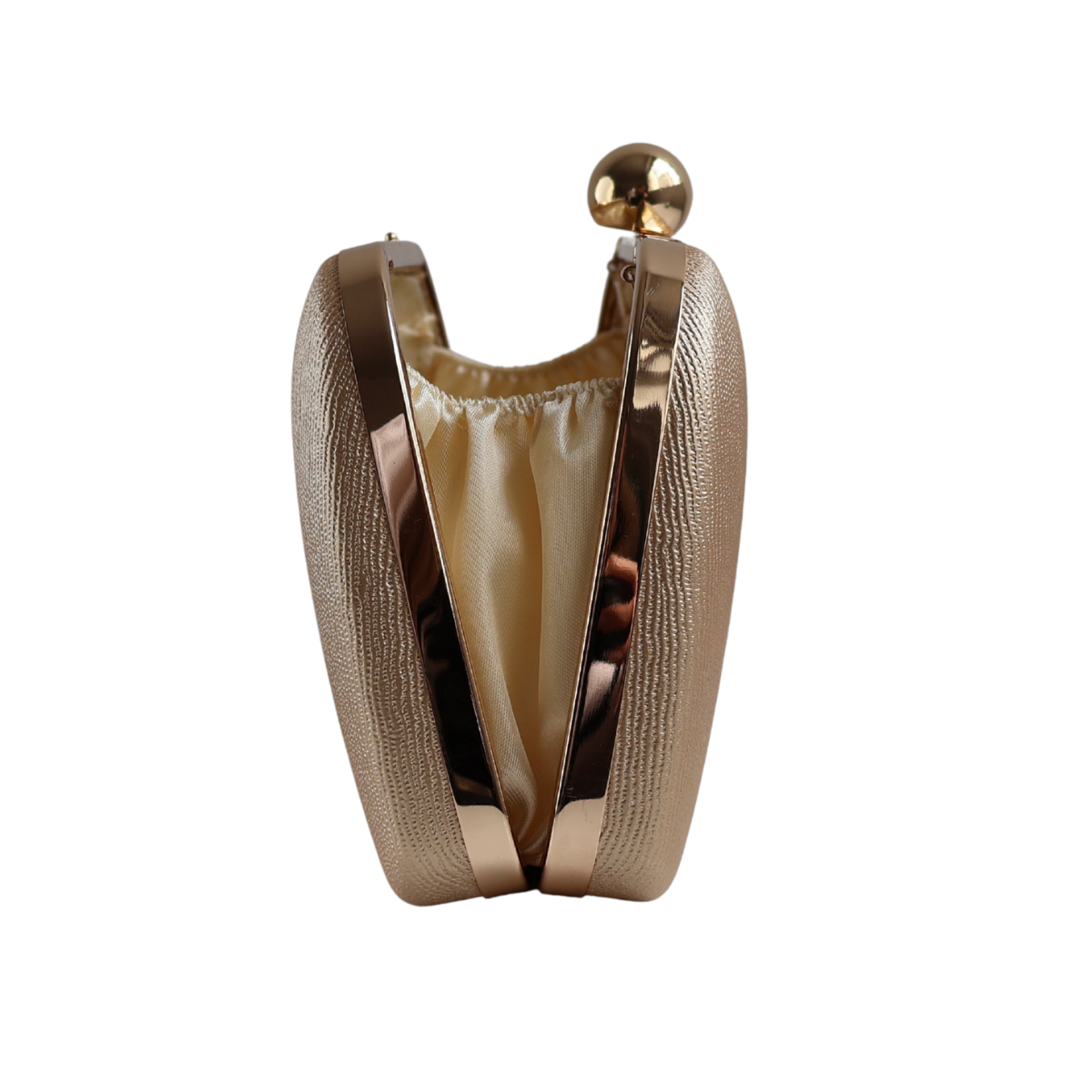 Bolsa de Festa Clutch Dourada
