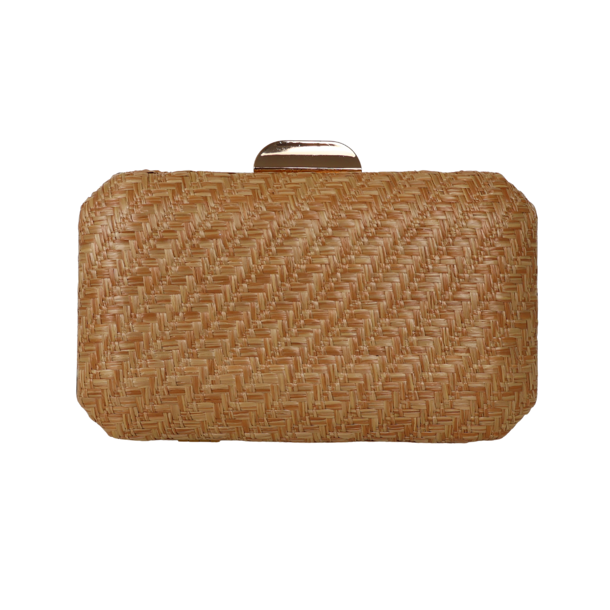 Bolsa Clutch Festa Palha Caramelo