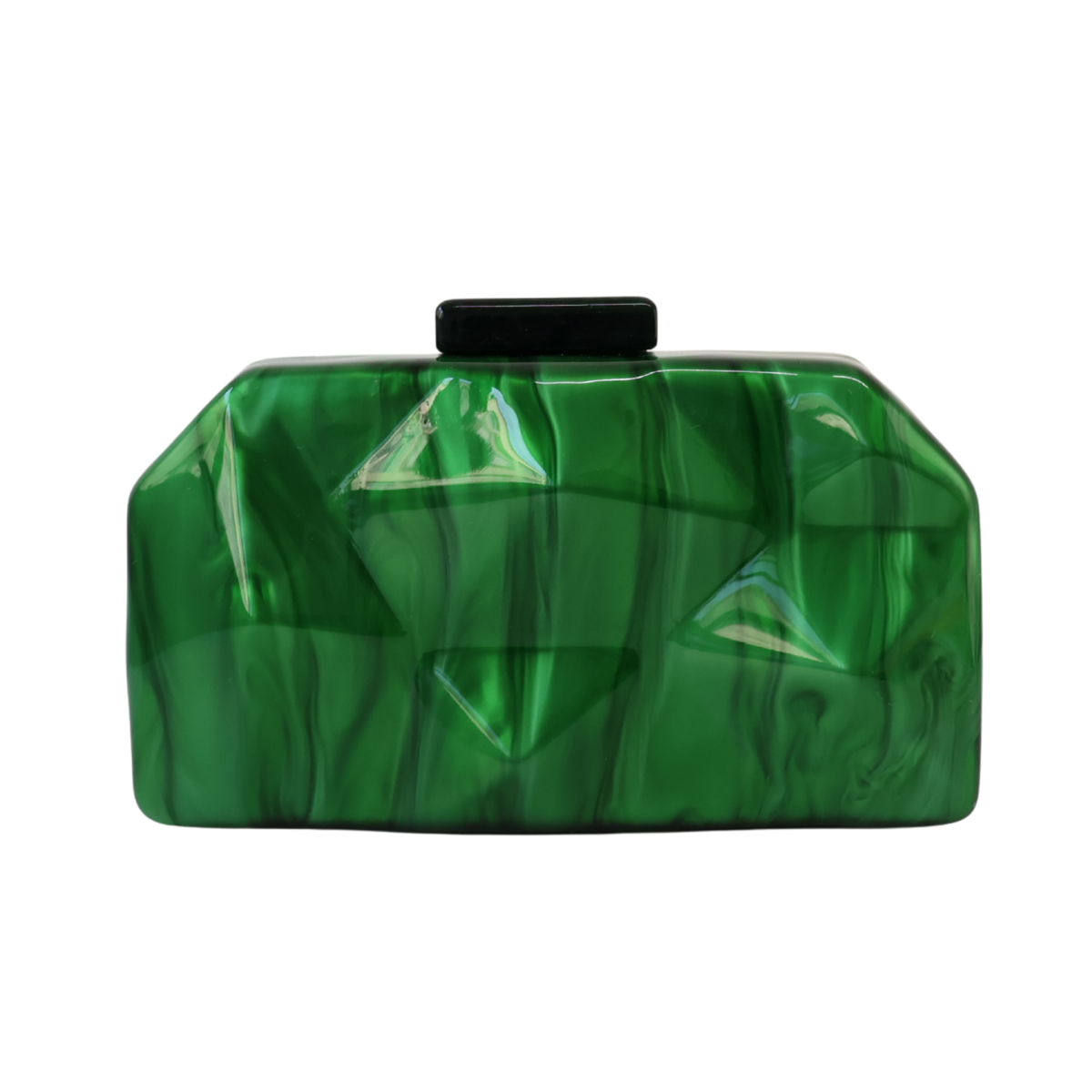 Bolsa Clutch Festa Acrílico Verde