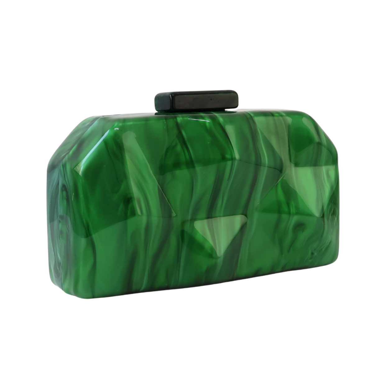 Bolsa Clutch Festa Acrílico Verde