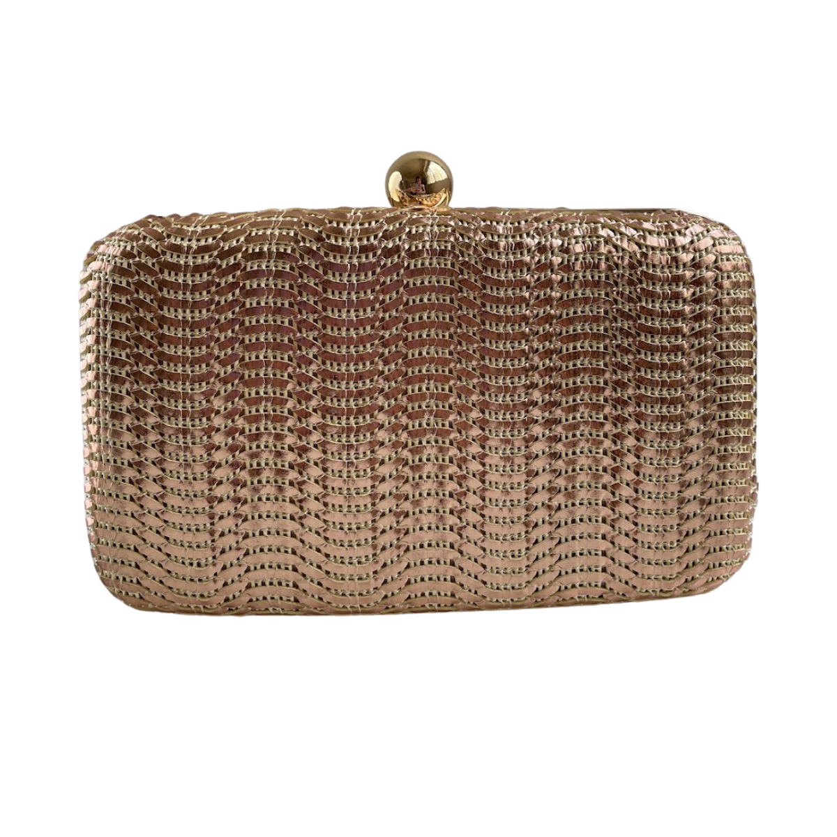 Bolsa de Festa Clutch Champagne - ReUse