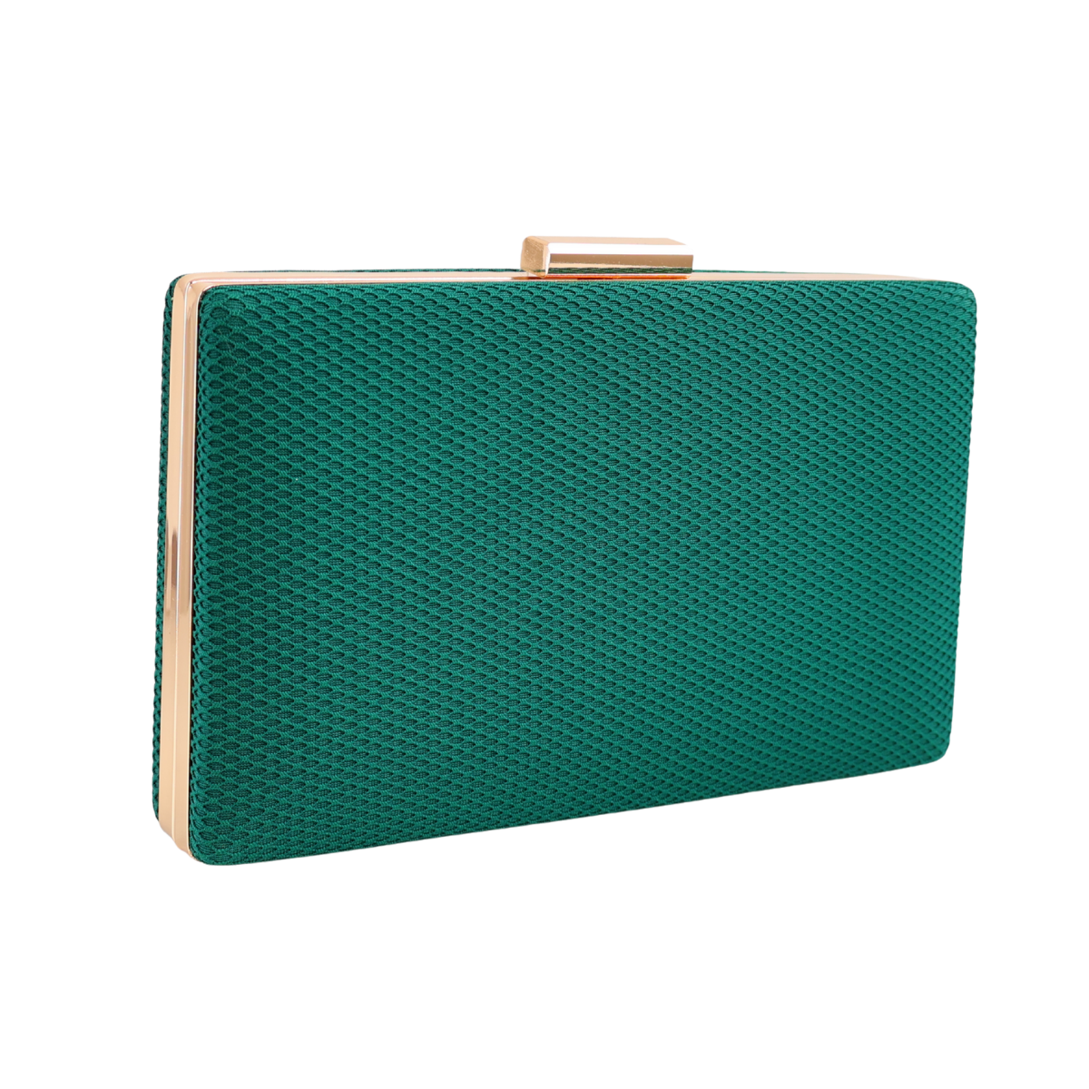 Bolsa Clutch Festa Tecido Verde