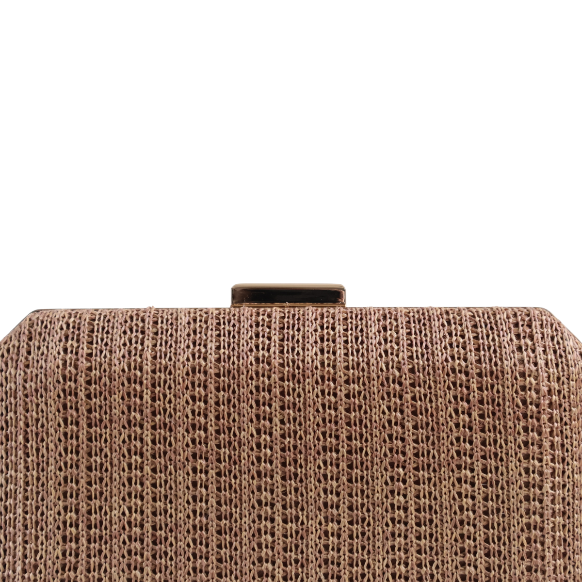 Bolsa Clutch Festa Palha Marrom