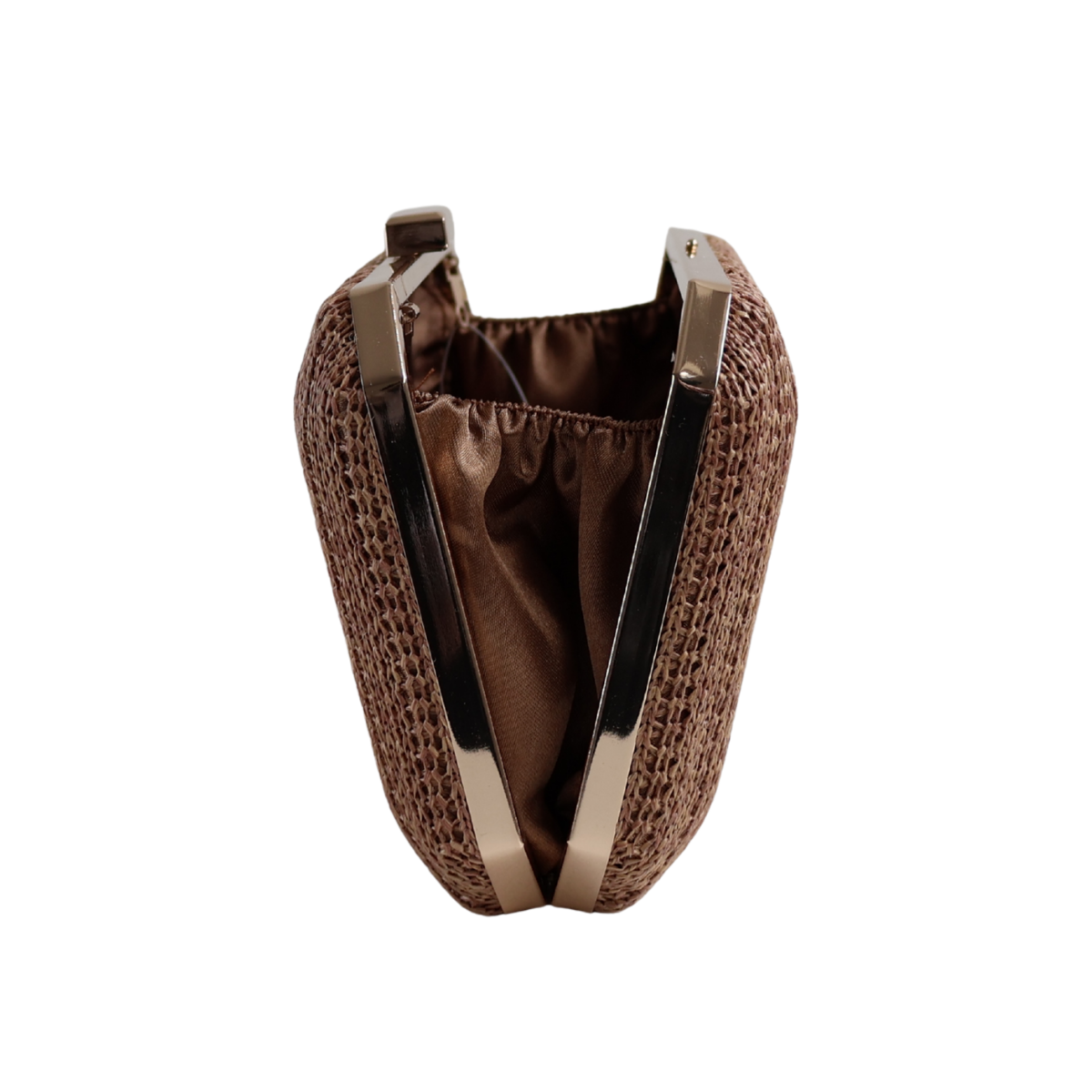 Bolsa Clutch Festa Palha Marrom
