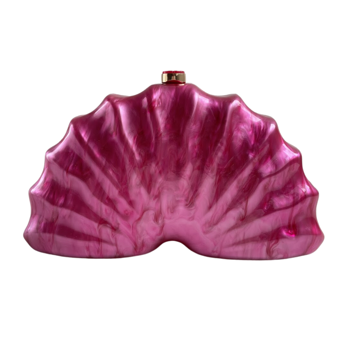 Bolsa Clutch Festa Acrílico Rosa