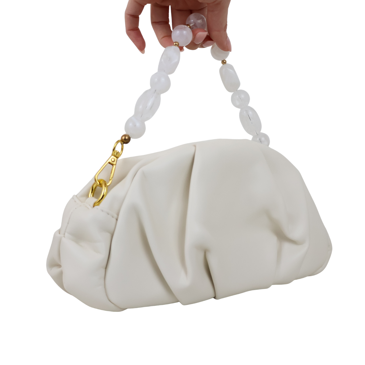 Bolsa Festa Pouch Courvin Branca