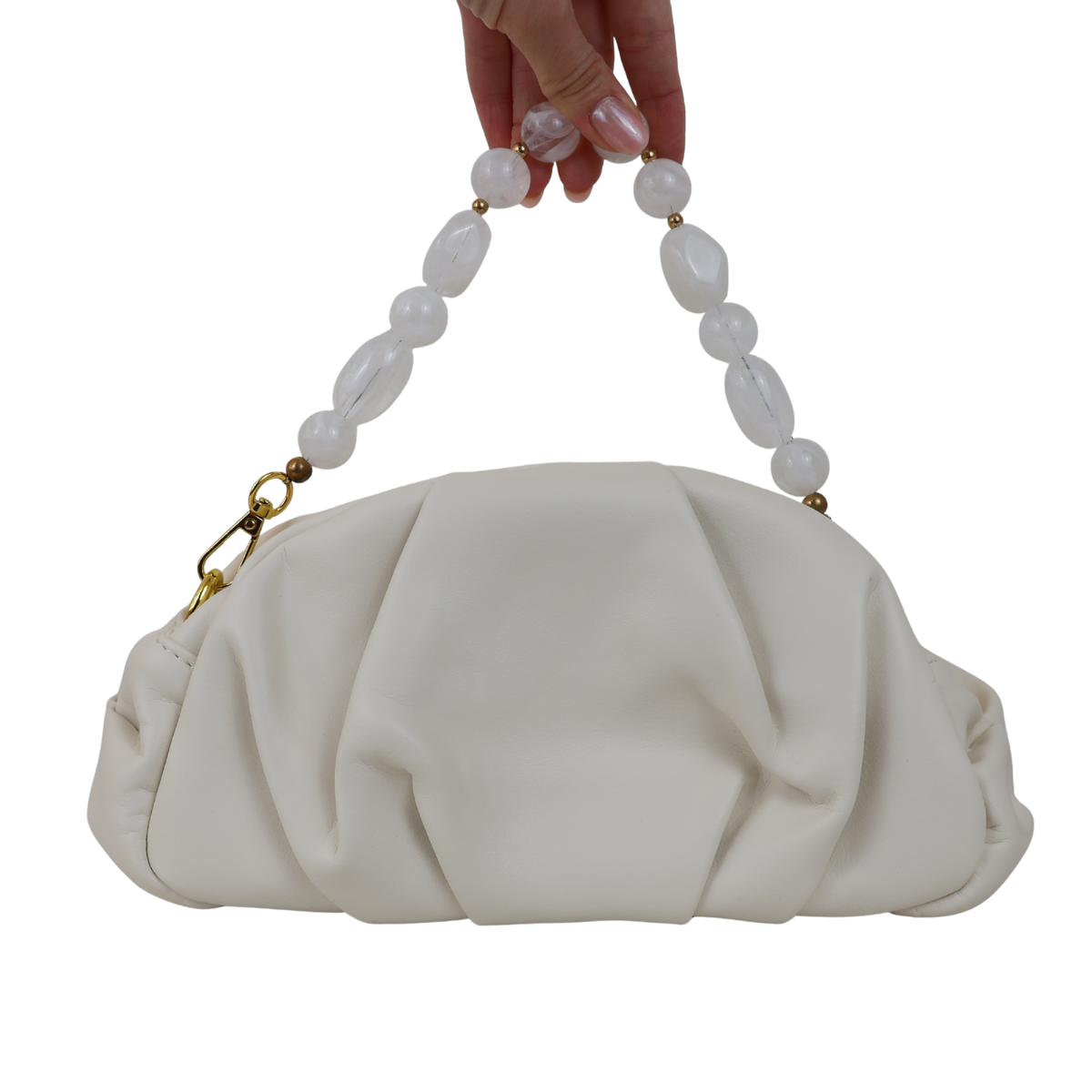 Bolsa Festa Pouch Courvin Branca