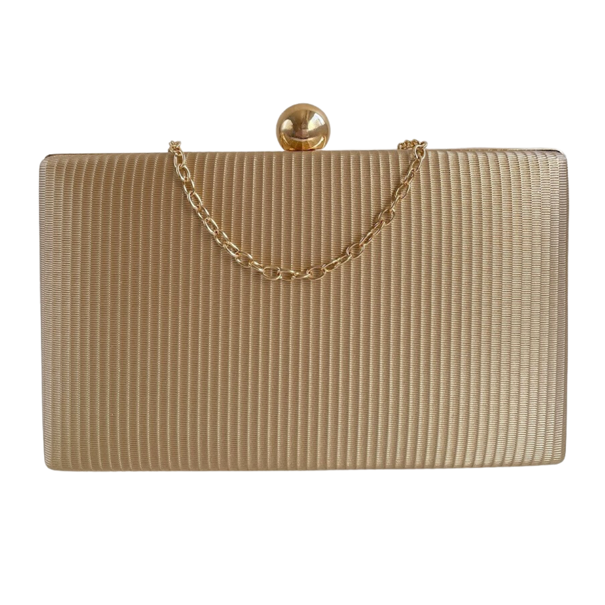 Bolsa de Festa Clutch Dourada - ReUse