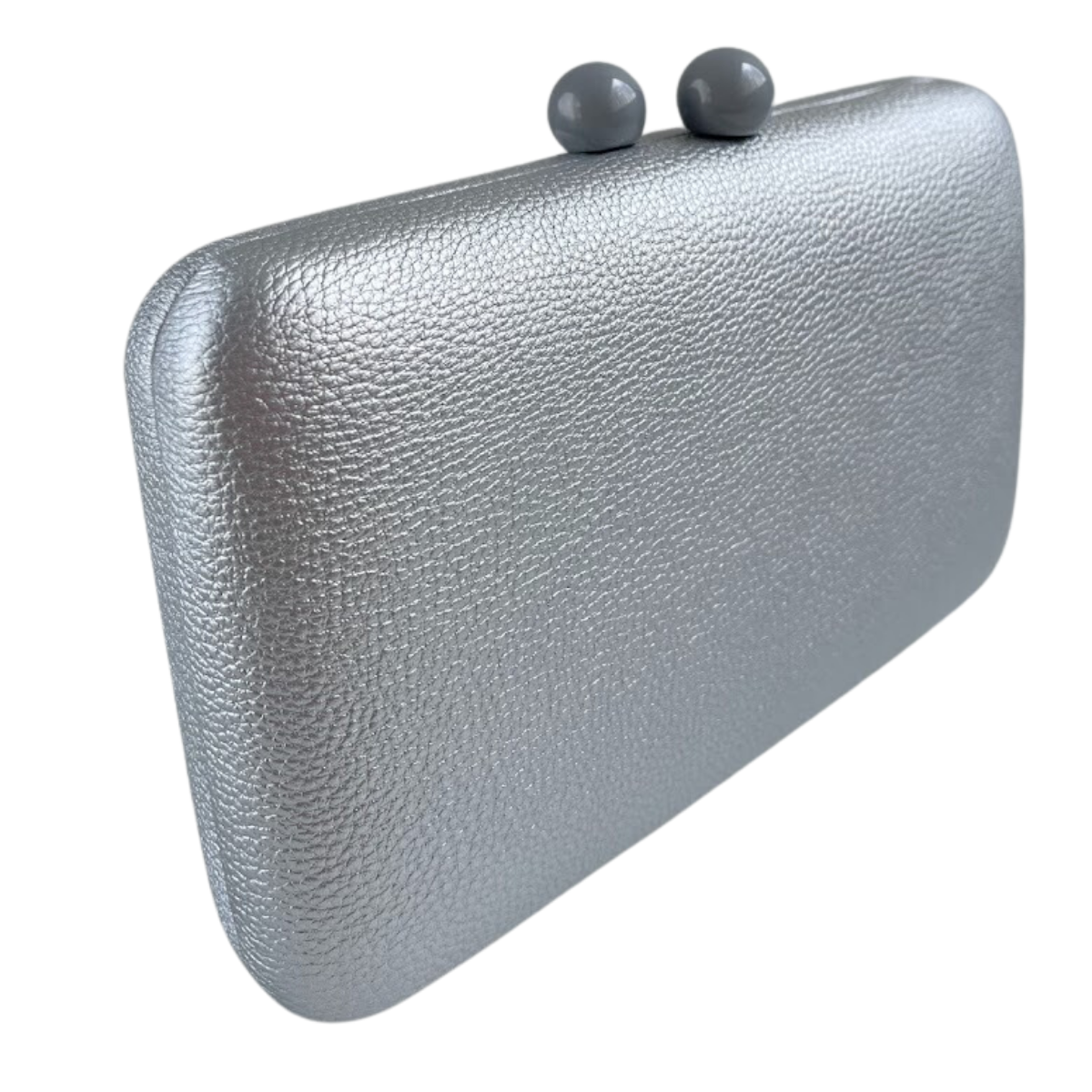 Bolsa Clutch Festa Vinil Prata