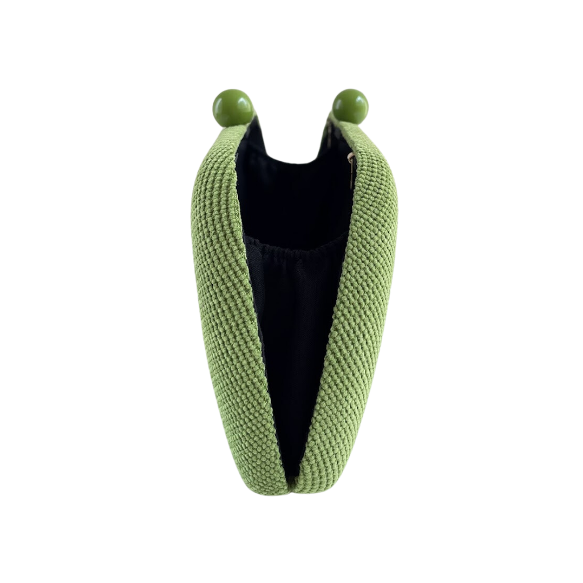 Bolsa Clutch Festa Tecido Verde