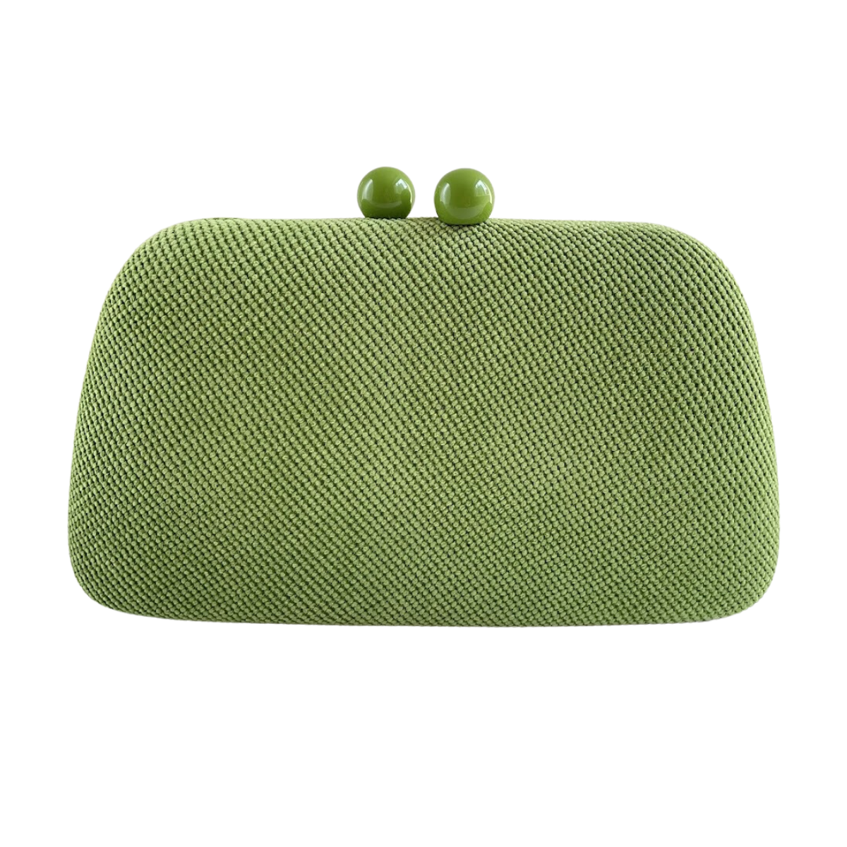 Bolsa Clutch Festa Tecido Verde