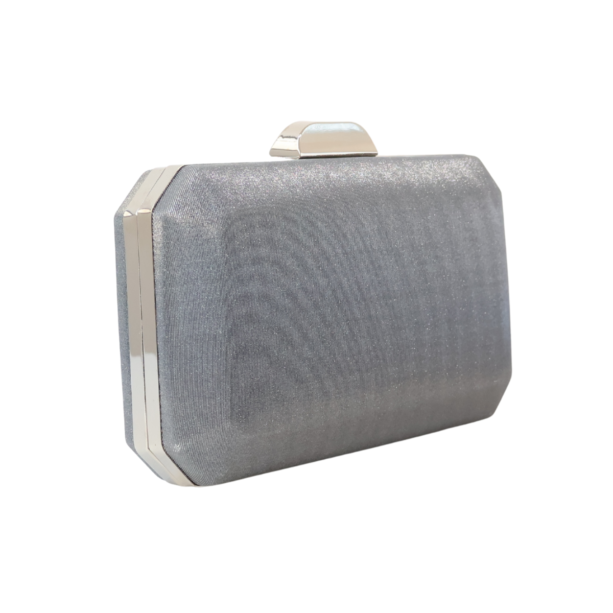Bolsa Clutch Festa Prateada Grafite