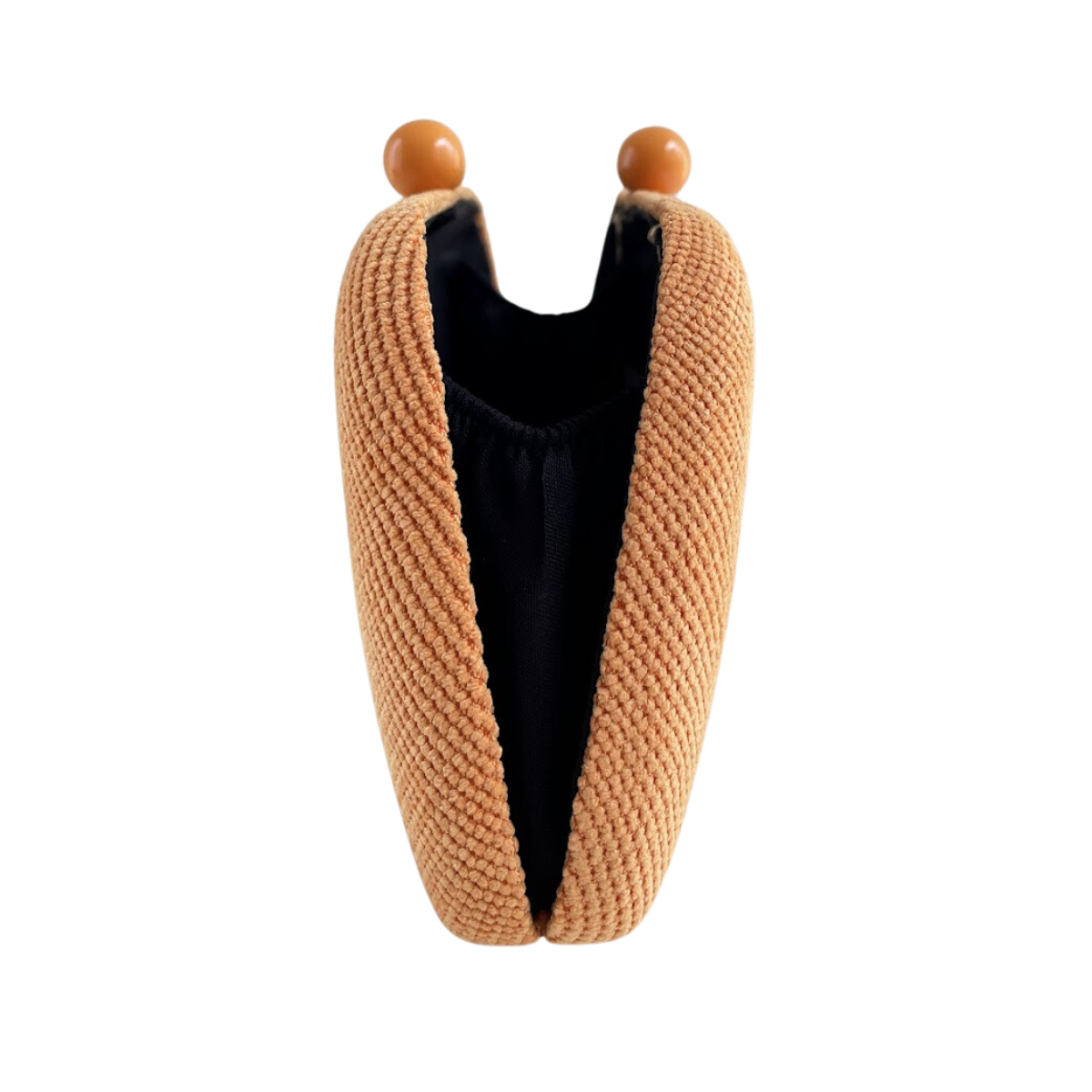 Bolsa Clutch Festa Tecido Laranja