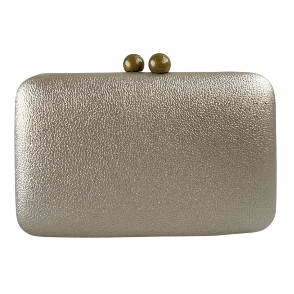 Bolsa Clutch Festa Vinil Dourada