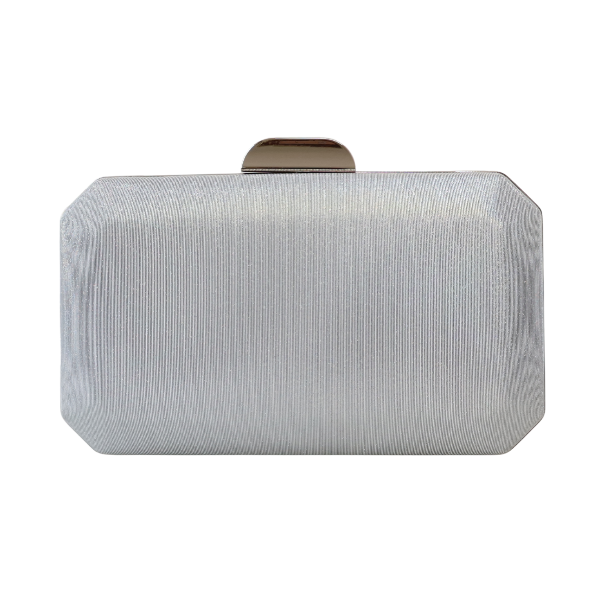 Bolsa Clutch Festa Prateada
